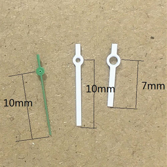 10mm green second hand for Miyota 7T35 quartz watch movement, precise accessory.