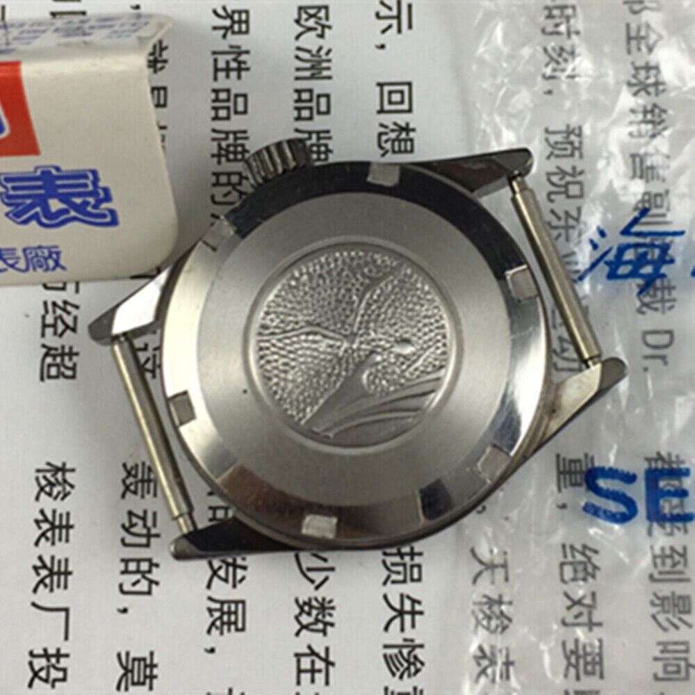 Black dial Seagull manual mechanical ladies watch with 19 jewels from Tianjin, China, elegant and precise design.