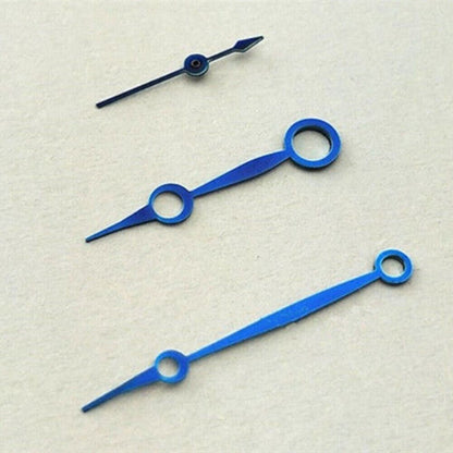 Lume Blue Pilot Watch Hands, compatible with ST3600/ETA6497/ETA6498 movements, for precision timepieces
