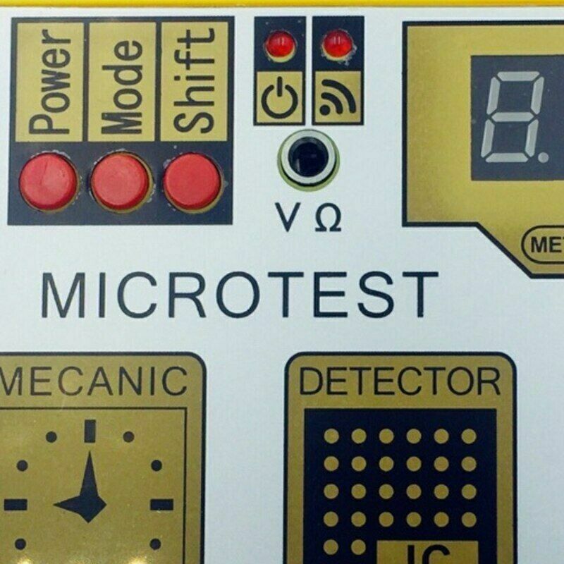 QD-20 Quartz Movement Tester, precise watch battery life and movement accuracy tool.