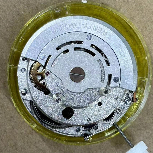 Mingzhu 2813 automatic mechanical watch movement with single calendar, precision craftsmanship from China.