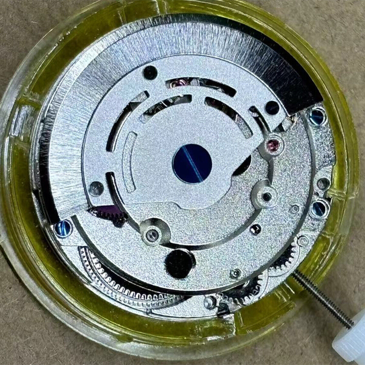 Mingzhu 8205 automatic mechanical watch movement with small seconds at 6 o?clock, China made.