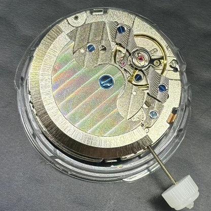 Perpetual calendar watch with moon phase at 6 o'clock, automatic mechanical movement by China brand.