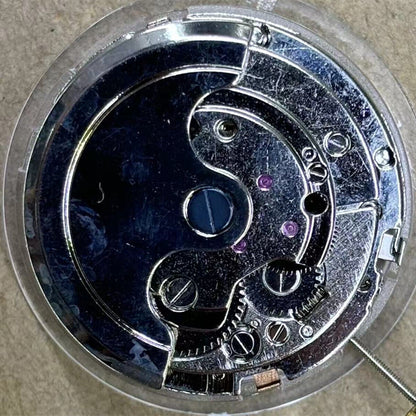 Dandong automatic mechanical watch by China Made with moon phase display at 12 o'clock and precise timekeeping