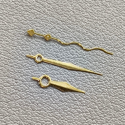 Golden Trim Wave Watch Hands for NH34 NH35 NH36 NH38 NH39 NH70 NH72