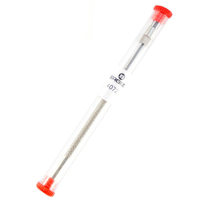 Bergeon 4072 pin vise holding delicate hairsprings, 105 mm precision tool for watch repair.