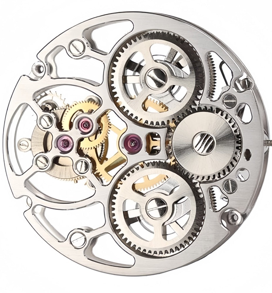 Hangzhou 36K0E Hollow Manual Tourbillon Mechanical Movement 2 Hands