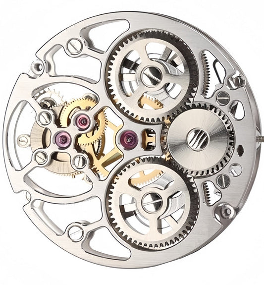 Hangzhou 36K0E Hollow Manual Tourbillon Mechanical Movement 2 Hands