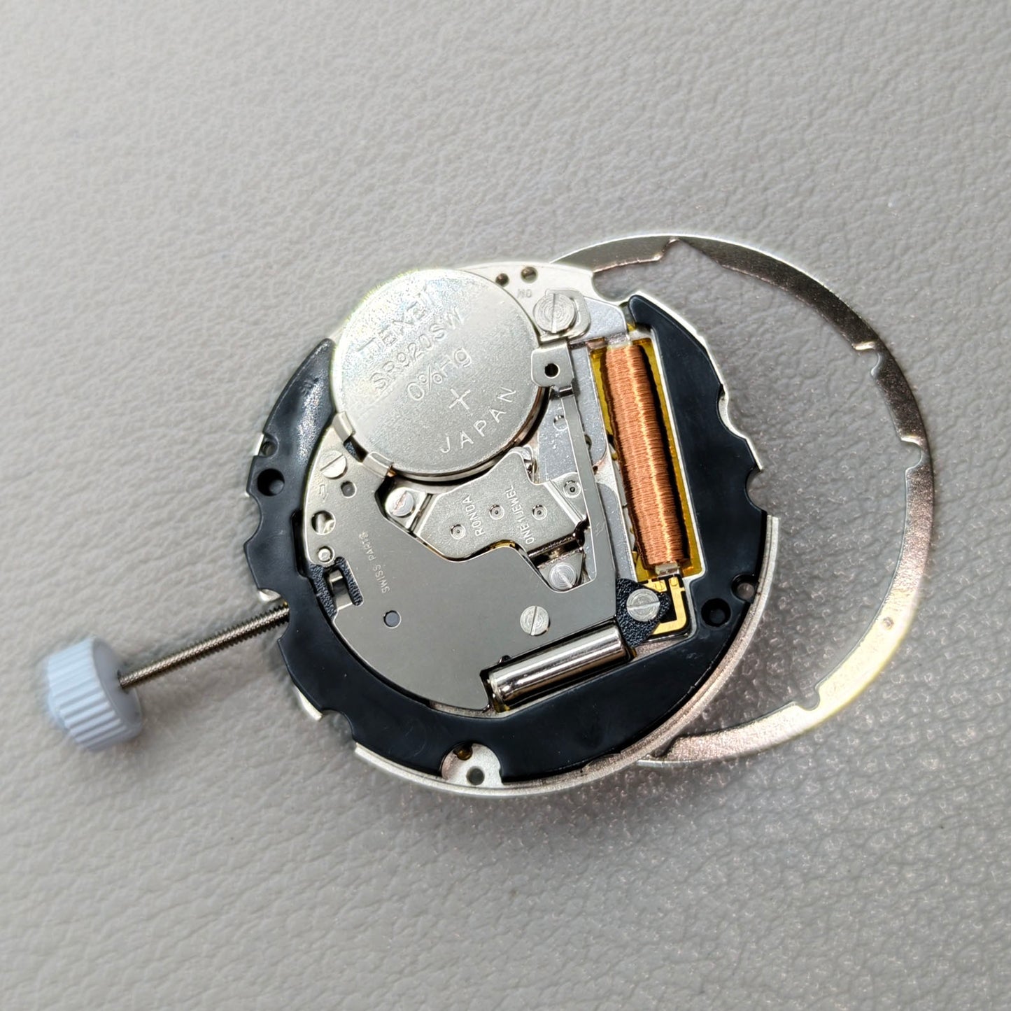 Swiss Ronda 705 3 Hand Quartz Watch Movement HCP4 Date@6