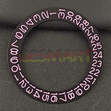 Black Background Pink Character Date Disk Date Wheel Overlay for NH35 NH36