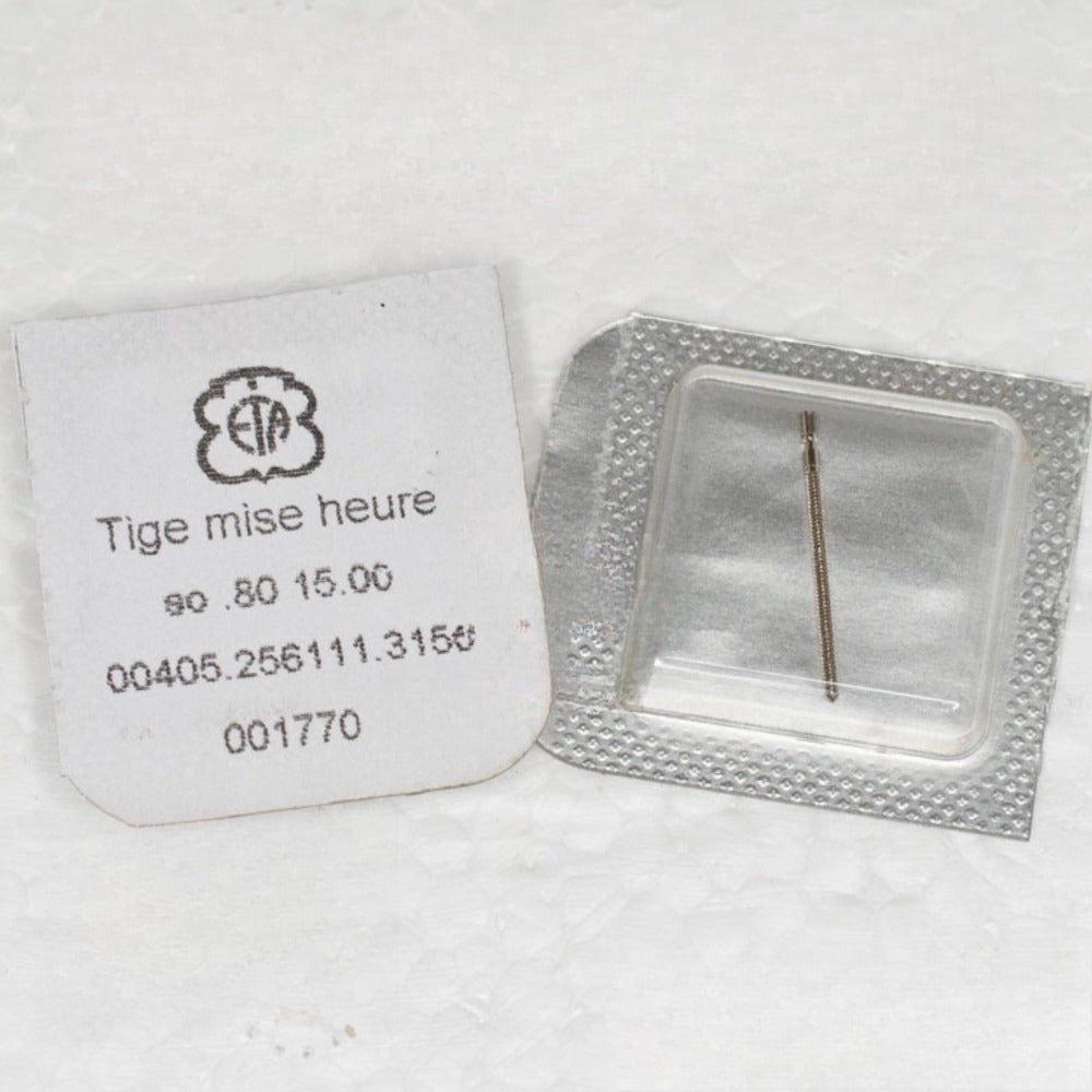 Set of 3 winding stems compatible with ETA256 Series watch movements, precise fit for model 4156 by ETA.