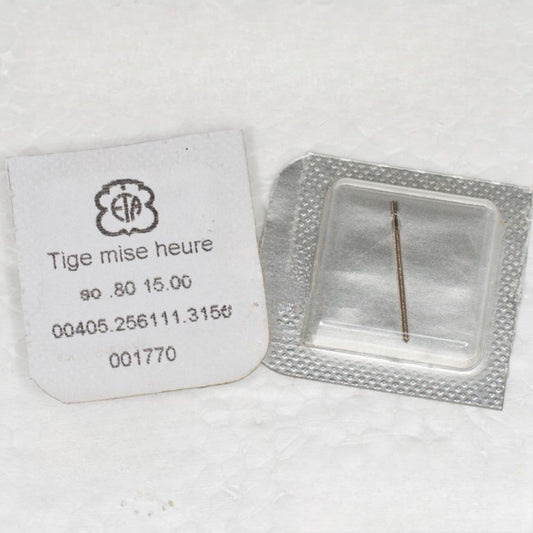 Set of 3 winding stems compatible with ETA256 Series watch movements, precise fit for model 4156 by ETA.