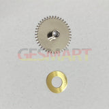 Watch Part Hour Wheel+Train Bridge Fit for Seagull ST3600 ETA6497 Movement