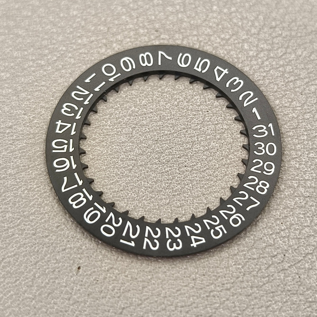 Black Roman /English Font Date Disk Wheel Week for NH36 Movement Crown@3.8