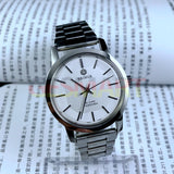 37mm China Baihua Manual Mechanical Watch 19 Jews Silver Dial Shock-Resistant