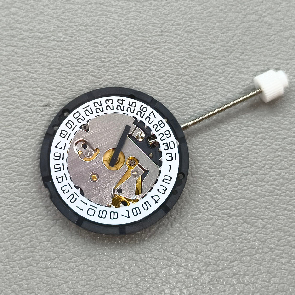Swiss ISA 338 Quartz Movement 3 Hands Date@3