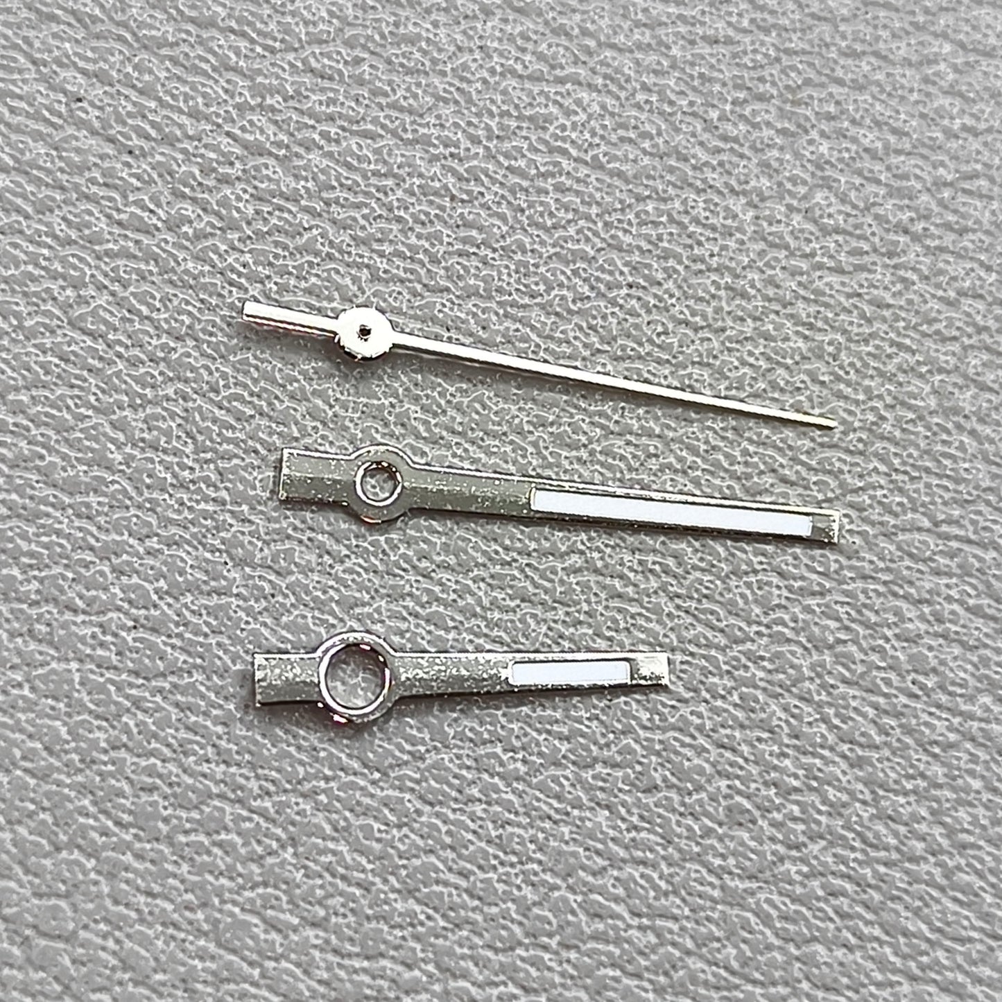 2 Sets Green Lume Silver Trim Dayjust Modified Watch Hands for Miyota 8285