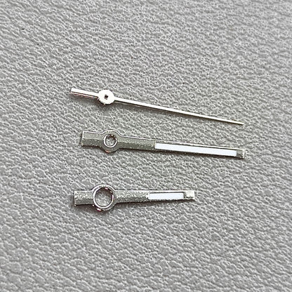 2 Sets Green Lume Silver Trim Dayjust Modified Watch Hands for Miyota 8285