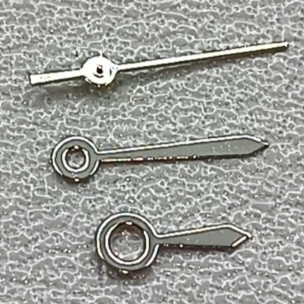 6mm Silver Polished Arrow Shape Watch Hands Sets Fit for Miyota 2035 2115 Movement Watch Part