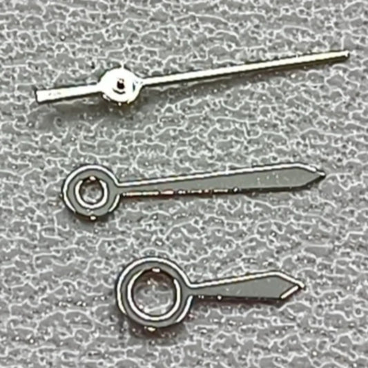 6mm Silver Polished Arrow Shape Watch Hands Sets Fit for Miyota 2035 2115 Movement Watch Part