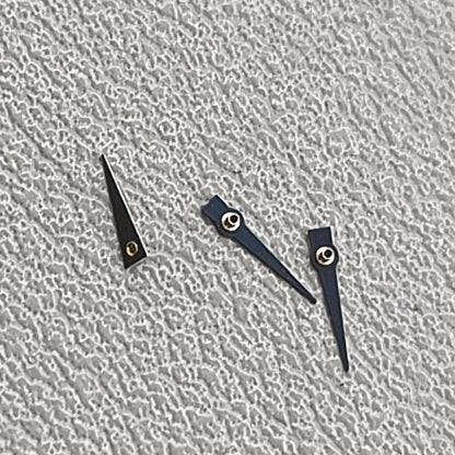3 PIECES 4.0mm Black Watch Small Second Hands for Miyota JS15 Quartz Movement