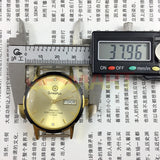 Chinese Qionghua Manual Mechanical Watch 17 Jews Golden Dial Double Calendar