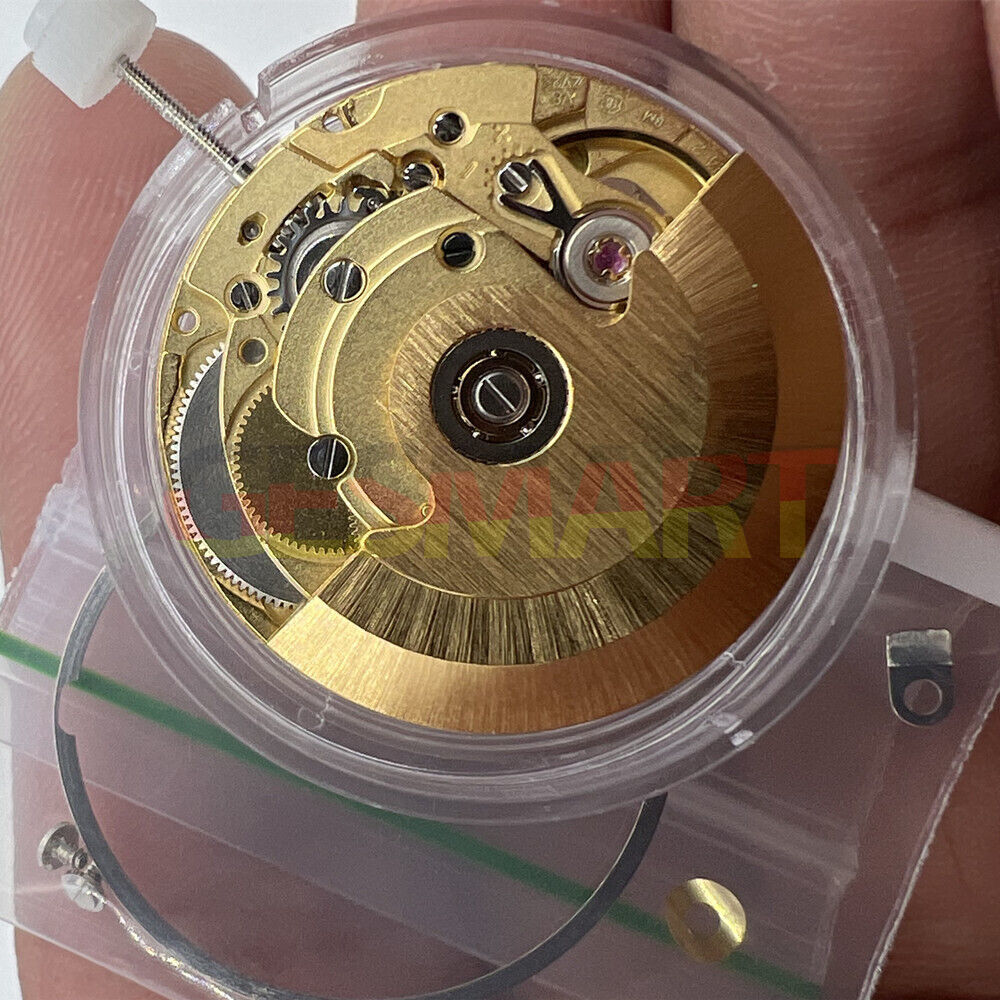 TIANJIN ST2130 golden mechanical watch movement with single calendar, compatible with 2836-2 and 2824-2 models, precision fit