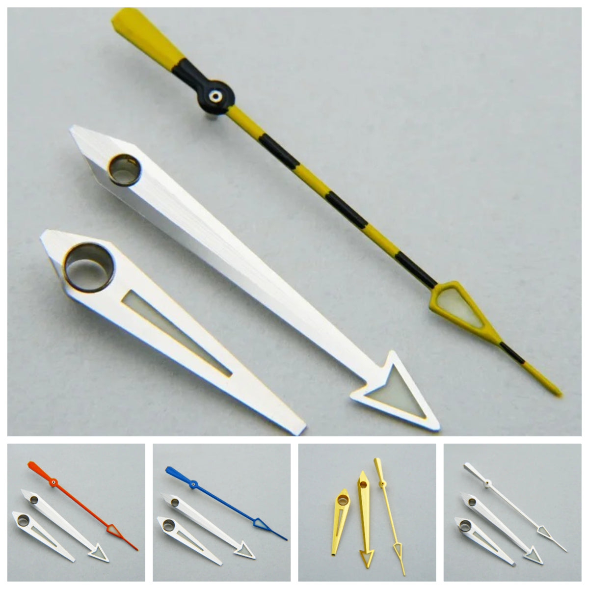 Modified Multicolor Watch Hands for OMEGA Luminous Cal. 2824/2892