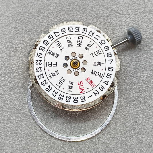 Japan Miyota 820A Movement Automatic Mechanical Day Date Display Window
