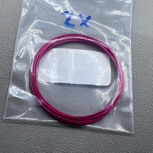 Set of 5 Teflon watch gasket O-rings 35.5mm for Tissot T063, T035, T099, T028, and T41 models, ensuring water resistance.