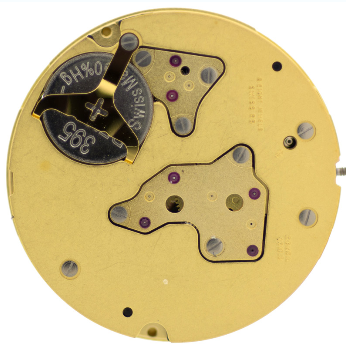 Ronda 4210B quartz watch movement by Ronda, precise timekeeping for watch repairs and replacements.