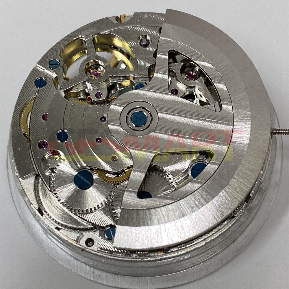 China Made multifunctional watch accessory with automatic mechanical movement and dual balance wheels for precise timing.