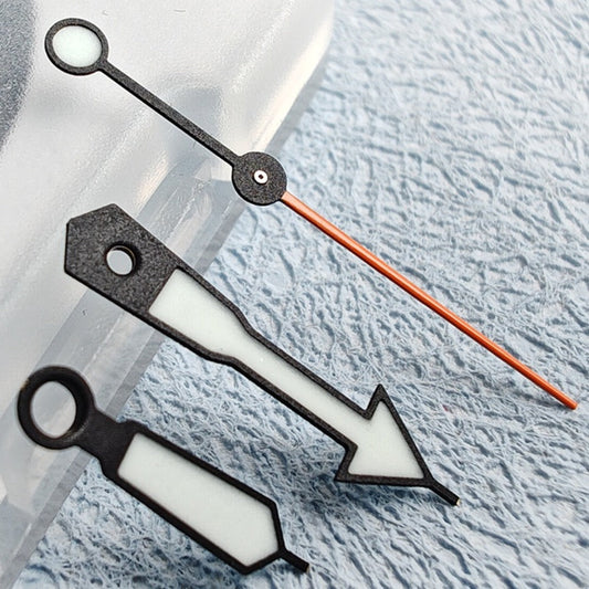C3 BGW-9 blue lume vintage watch hands for NH34 NH35 series, ideal for repair projects