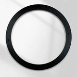 33.5mm*40.05mm*2.3mm Black Plastic Modified Chapter Ring Watch Repair Part