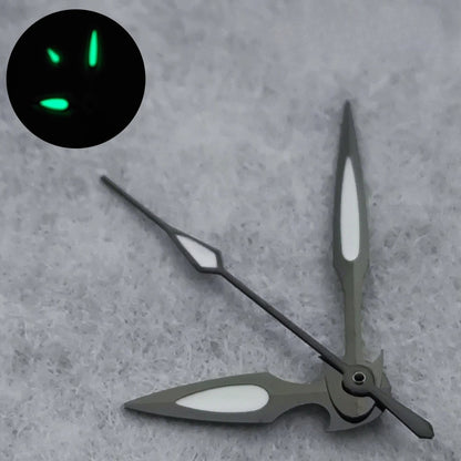 NH35 Watch Hands Green Luminous Watch Pointers For NH35 NH36 4R 7S Movement