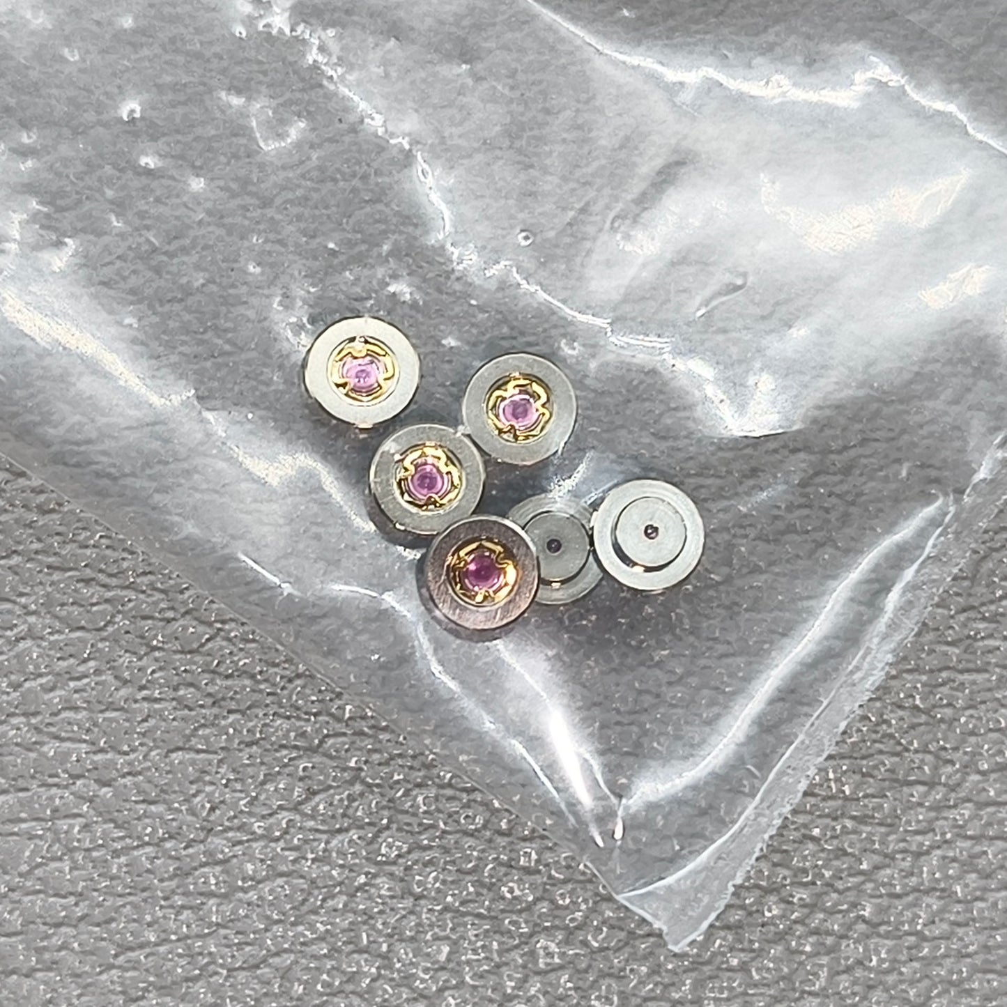 5 PIECES Replacement Plate Cap Jewel Generic for China Made 2824 Movement
