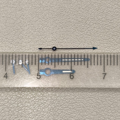 6 Pins Blue Trim Watch hands For Daytona Luminous Fit Cal. 4130/4131 Watch Needles