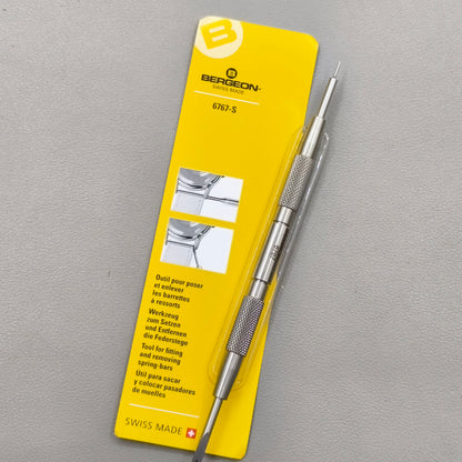 Swiss Bergeon 6767-S Spring Bar Watch Bracelet Fitting & Removal Tool