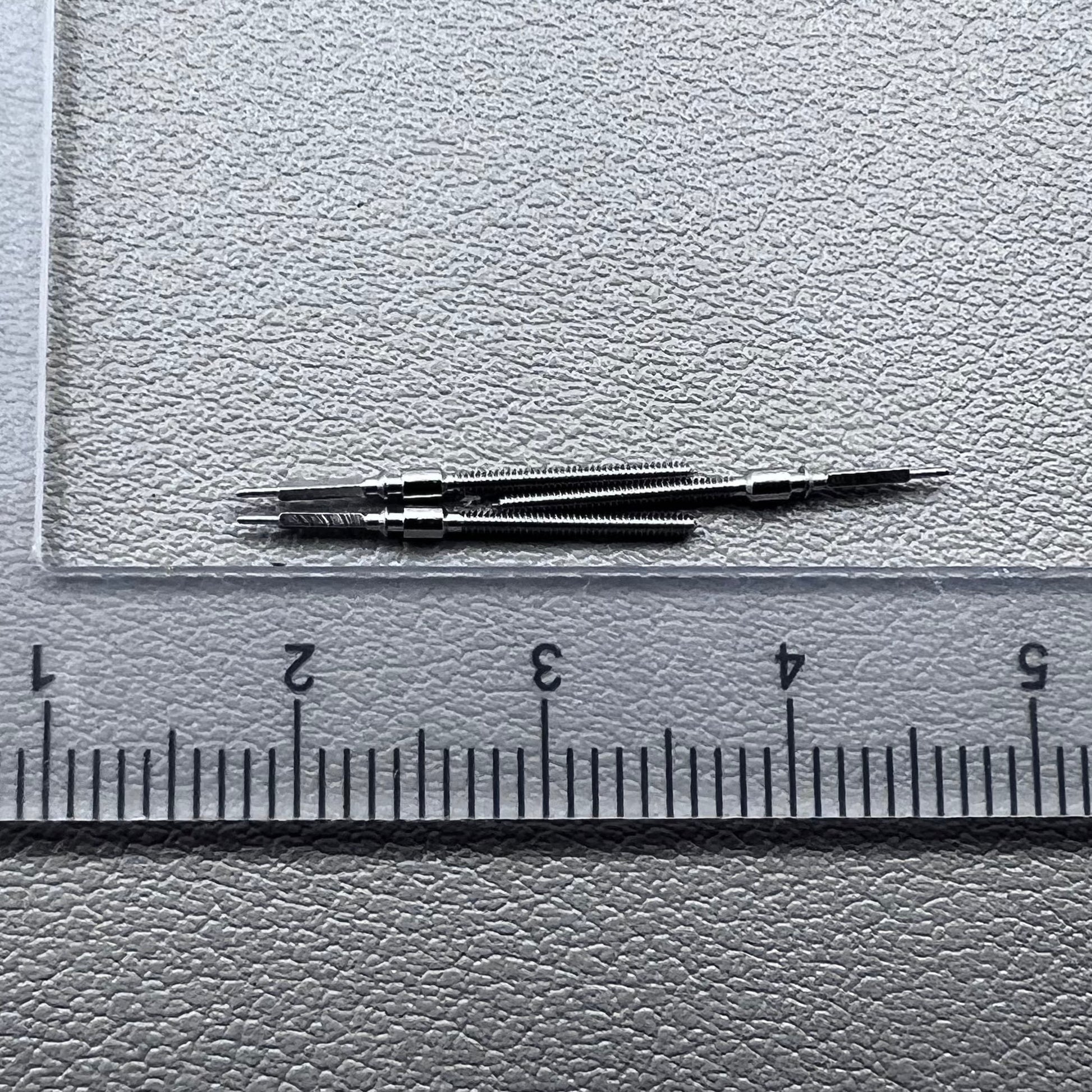 Swiss Original Watch Winding Stems set of 3 for ETA C01.211, precise replacement parts.