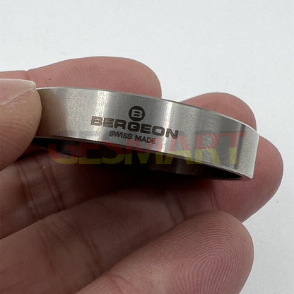 Bergeon 30110 metal tool for precise balance and hairspring adjustment in watch repairs, ensuring accurate timepiece maintenance.