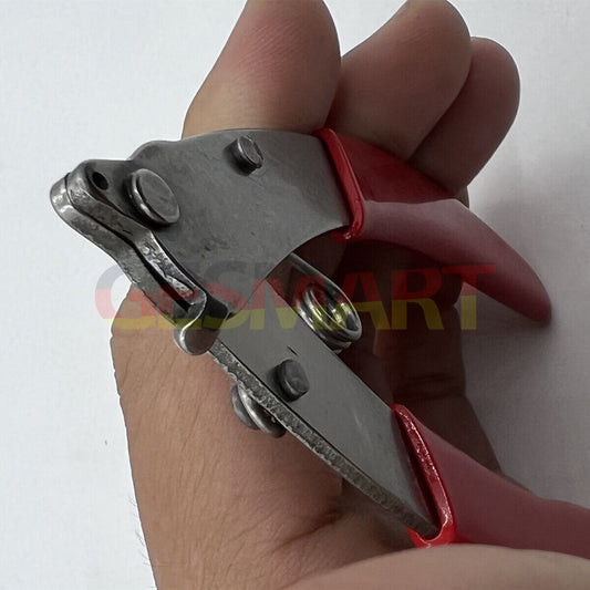 Eye glasses screw cutter and screwdriver pliers for precise glasses repair and maintenance.