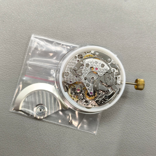 Dandong 7751 Movement Multifunctional Automatic Mechanical Movement 8 Hands