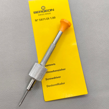 Bergeon 5971-DI 1.80 mm Drum Barrel Screwdrivers