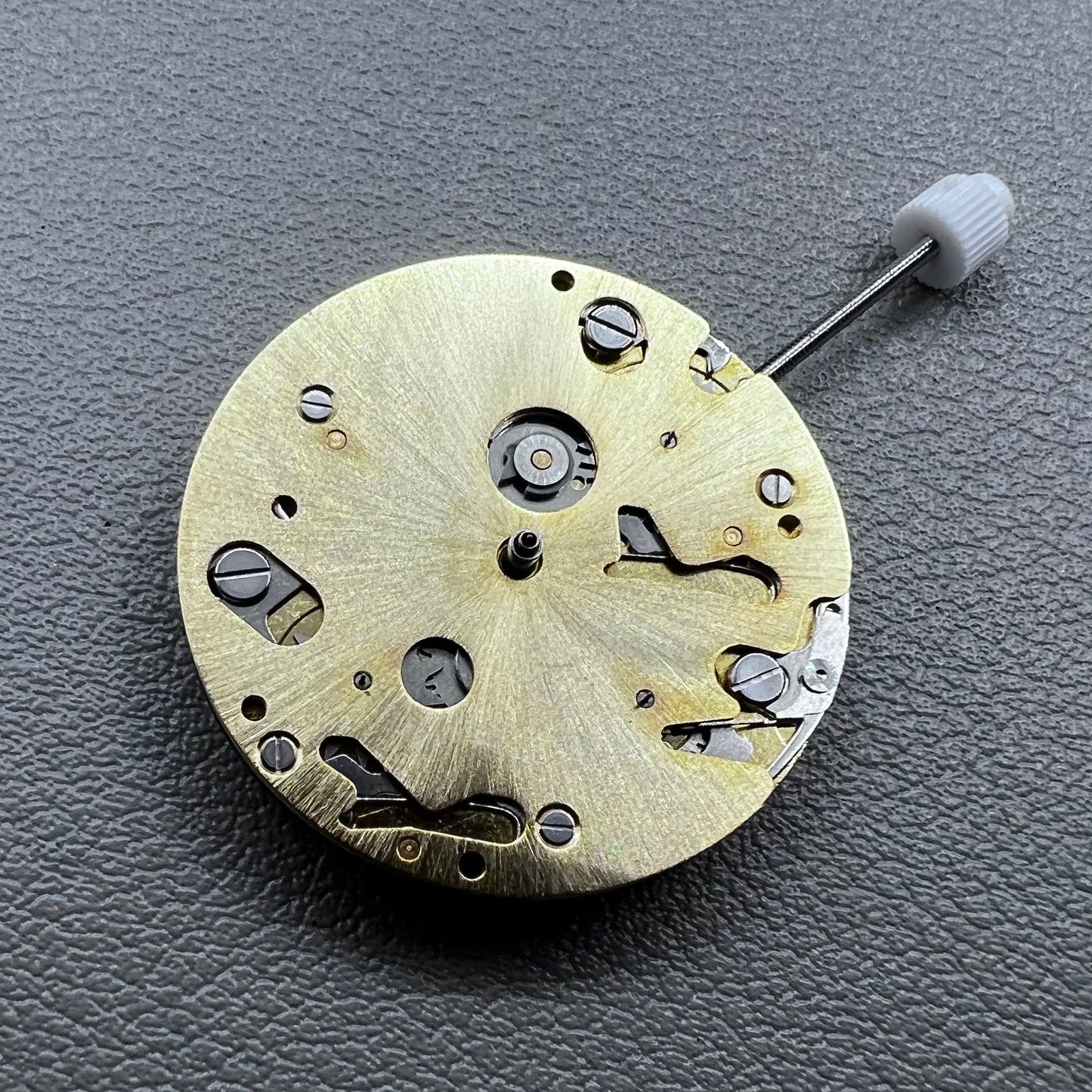 Swiss ISA 9238 Golden Multifunctional Quartz Movement 6 Hands