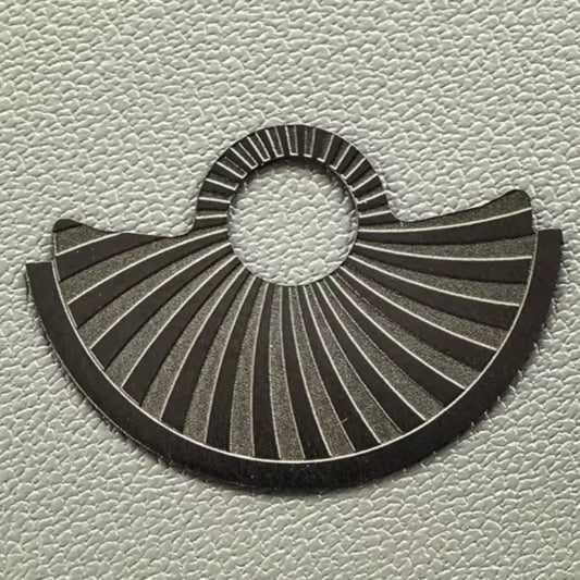 Black Oblique Wavy Rotor Oscillating Weight Overlay Fit for NH35 NH36 7S26 4R35