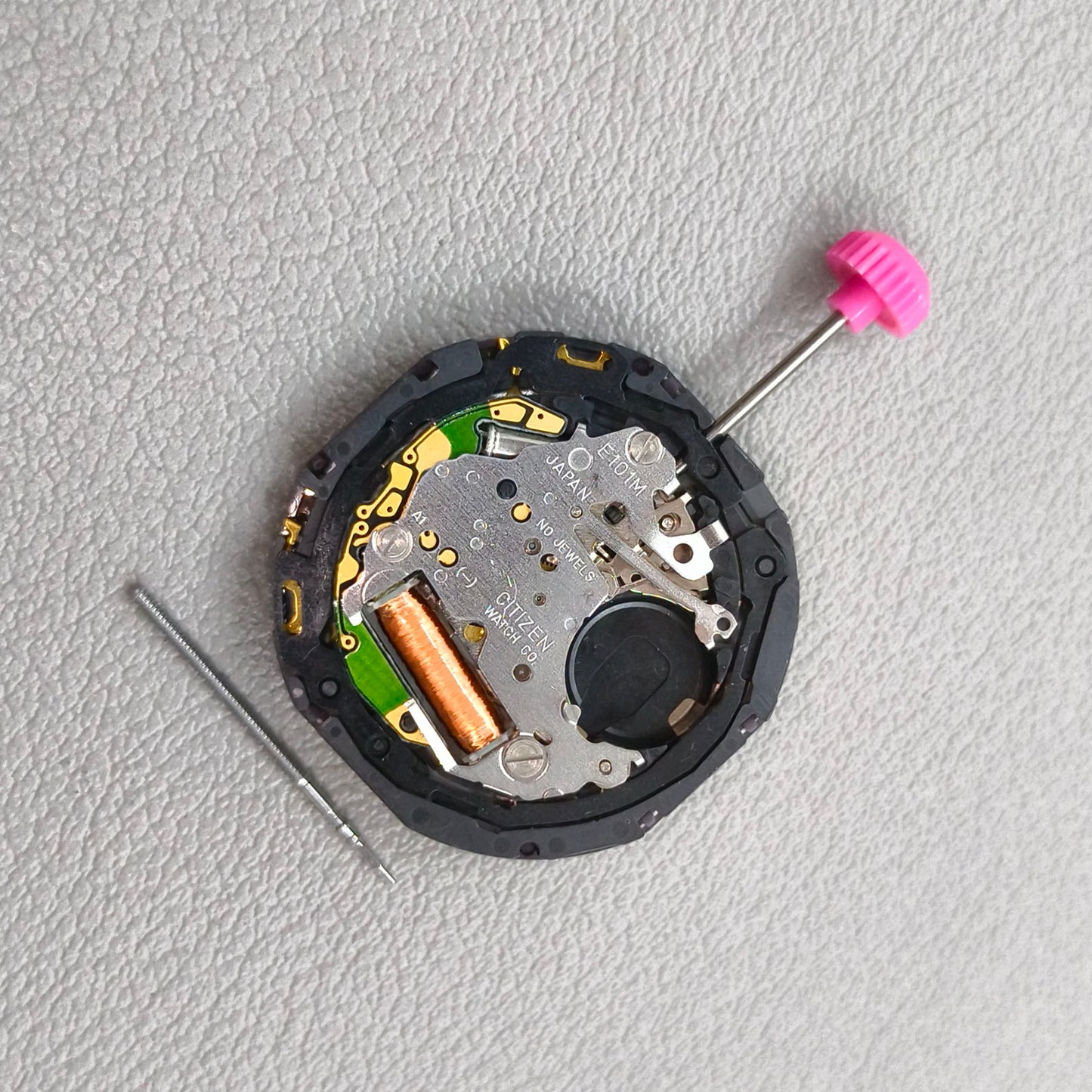 Japan E101M Eco-Drive Watch Movement Date@3