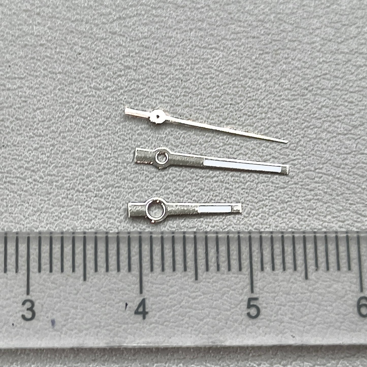 2 Sets Green Lume Silver Trim Dayjust Modified Watch Hands for Miyota 8285