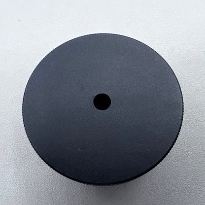 Black rotating stand with 10 slots for 0.6-2.0mm watch screwdrivers, organized storage solution.