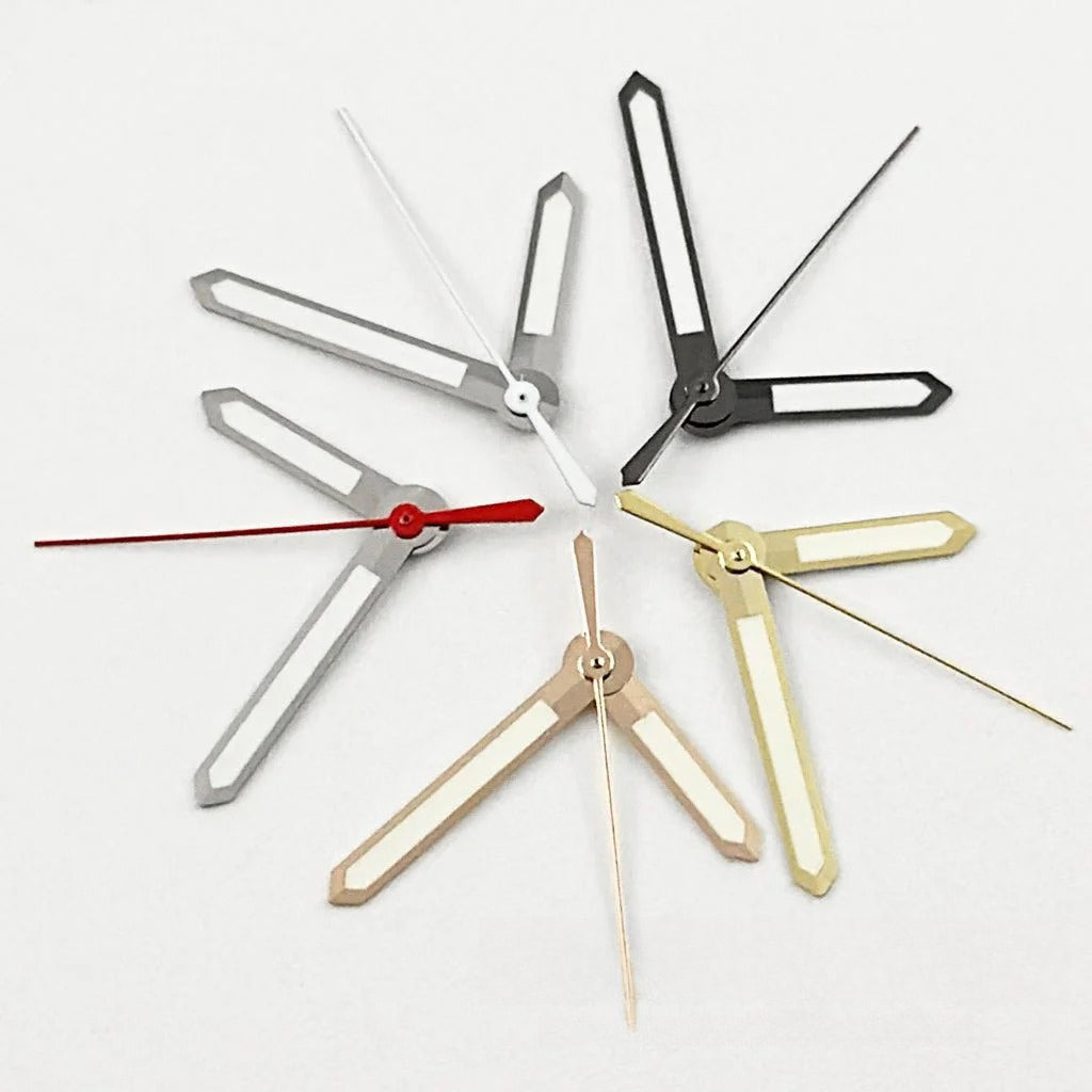 Modified Multicolor Watch Hands Pointers for NH34 NH35 4R35 NH36 4R36 7S36