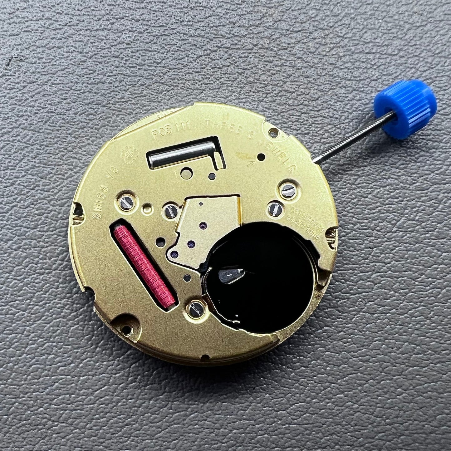 Swiss ETA F05.111 Quartz watch movement, 3 hands with date at 3 o'clock, precision timekeeping